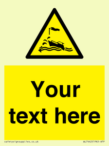 Custom Warning wind over tide conditions